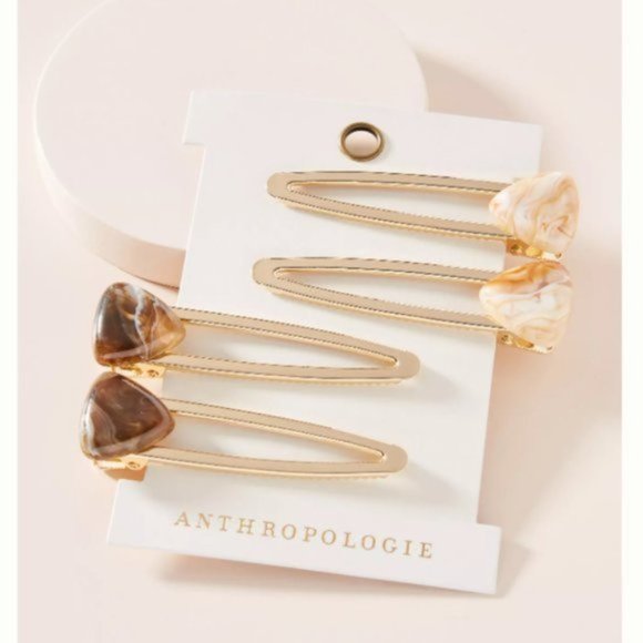 Anthropologie Accessories - Anthropologie Reese Hair Clip Set